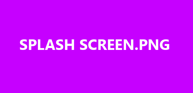 example screen in java splash